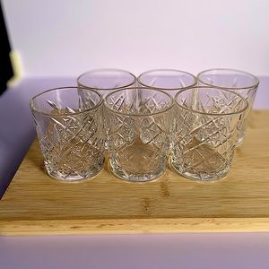 6 Classic Rocks Glasses